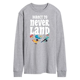 Disney's Peter Pan Men's Never Land Long Sleeve