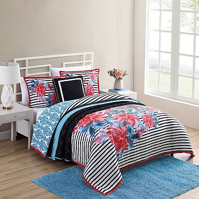 VCNY Home Nikki Reversible Floral Comforter Set