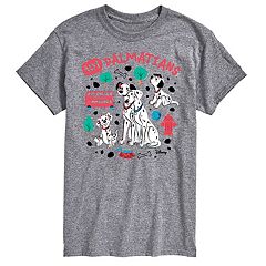  Disney 101 Dalmatians Patch Left Chest T-Shirt : Clothing,  Shoes & Jewelry