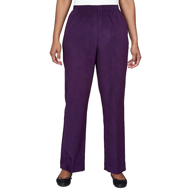 Alfred dunner corduroy pull best sale on pants