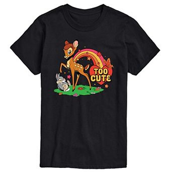 Disney's Bambi Big & Tall Too Cute Graphic Tee