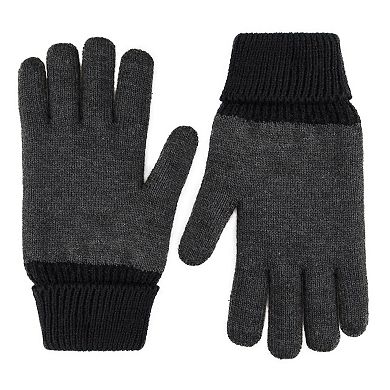 Men's Levi's® Reversible Beanie Hat & Fingerless Gloves Set