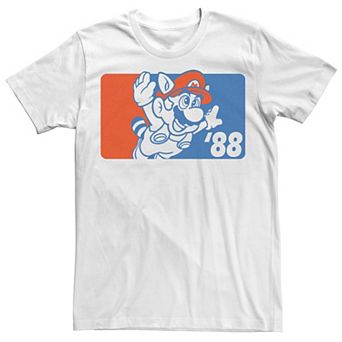 Men's Super Mario Bros 3 Mario Flying Graphic Tee
