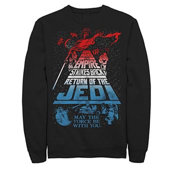 Men's Star Wars Movies Poster Graphic Fleece
