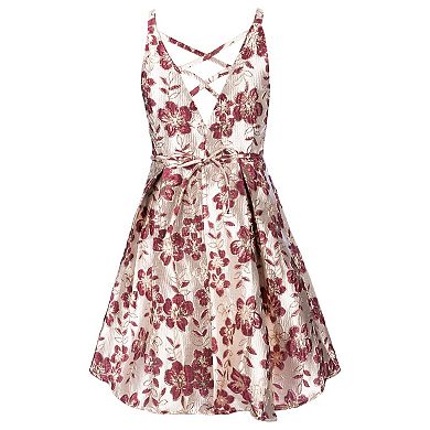 Girls 7-16 Speechless Floral Fit & Flare Dress