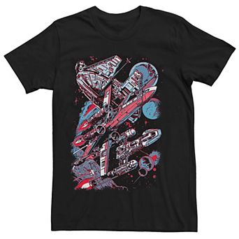 Men's Star Wars I Am All The Jedi Lightsabers Graphic Tee