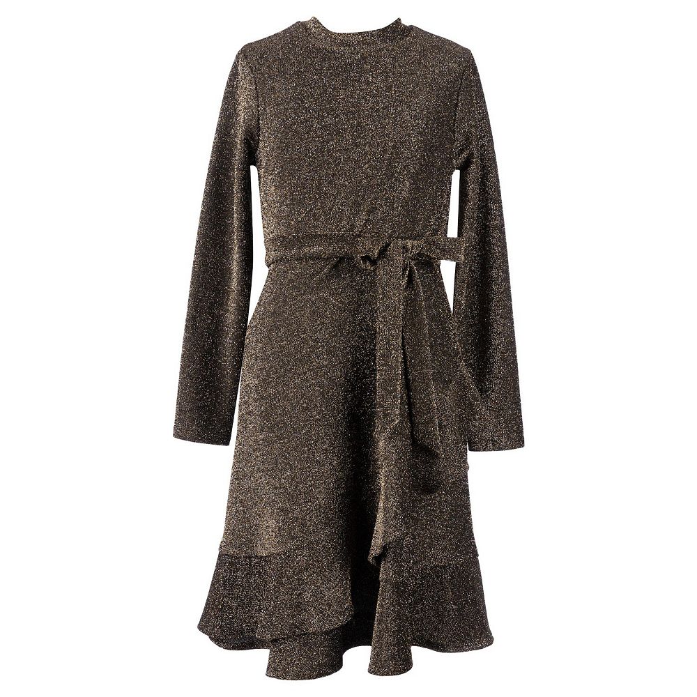 Speechless Girls' Plush Long Sleeve Hoodie - Fuzzy Pullover With Button Front