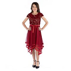 Lots of Love by Speechless Girls Sequin Corkscrew Dress, Sizes XS