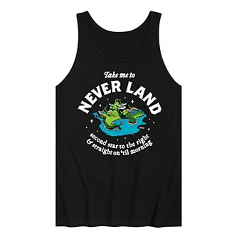 Disney's Peter Pan Men's Never Land Graphic Tank Top