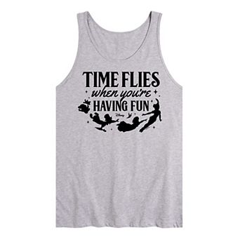Disney's Peter Pan Men's Time Flies Graphic Tank Top