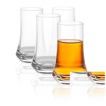 JoyJolt Cosmos Crystal Shot 2.5-oz. 4 pc Glass Set