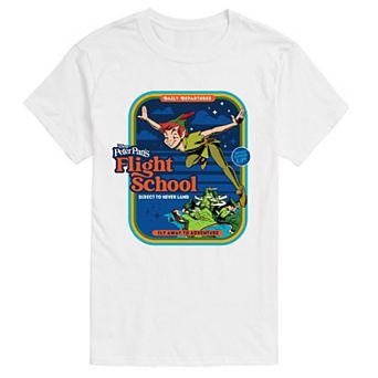 Disney's Peter Pan Men's Flight School Graphic Tee
