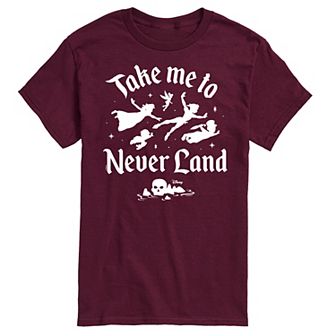 Disney's Peter Pan Men's Never Land Graphic Tee