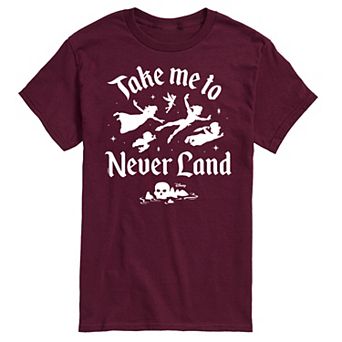 Disney's Peter Pan Men's Never Land Graphic Tee
