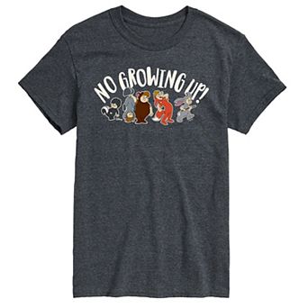 Disney's Peter Pan Men's No Growing Up Graphic Tee