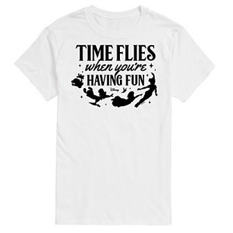 Disney's Peter Pan Men's Time Flies Graphic Tee