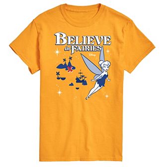 Disney's Peter Pan Men's Believe In Fairies Graphic Tee