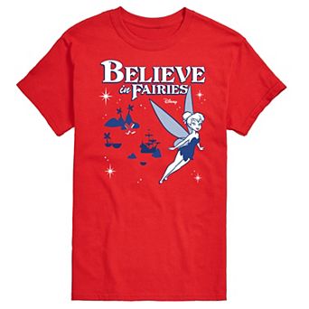 Disney's Peter Pan Men's Believe In Fairies Graphic Tee