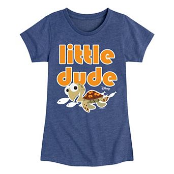 Disney / Pixar's Finding Nemo Squirt Girls 7-16 Little Dude Graphic Tee