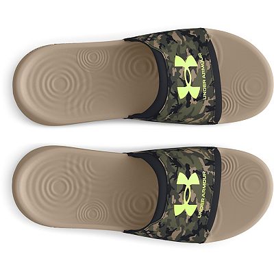 Mens under armour camo sandals hotsell