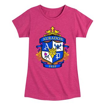 Disney's Descendants Girls 7-16 Auradon Prep Crest Graphic Tee