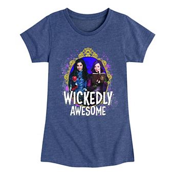 Disney's Descendants Mal & Evie Girls 7-16 Wickedly Awesome Graphic Tee