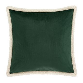 Five Queens Court Cozy Evergreen Euro Quilted Sham