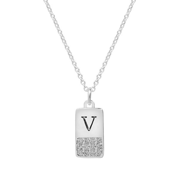 Kohls letter deals necklace