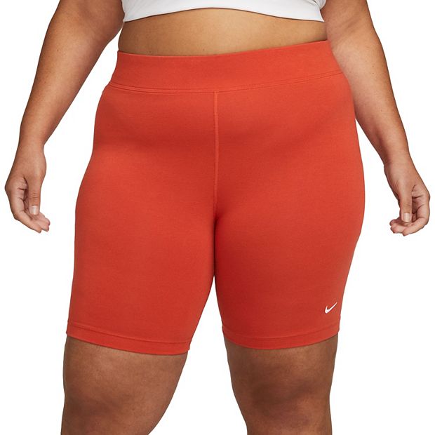 Nike Sportswear Plus Size Women's Essential Mid-Rise Bike Shorts