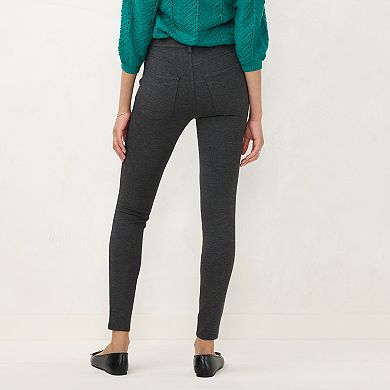 Women's LC Lauren Conrad Curvy Super Skinny Ponte Pants