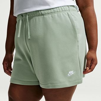 Plus Size Nike Club Fleece Shorts