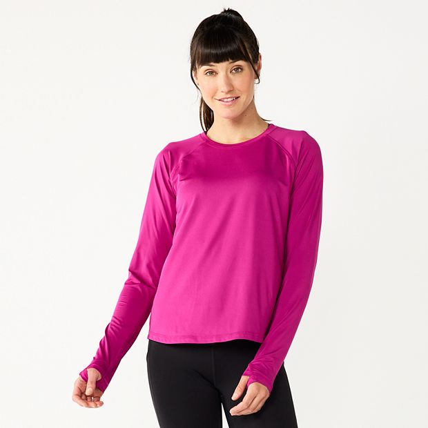 Vinyasa Performance Long Sleeve Tee, Women's Tops