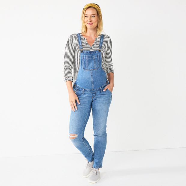 Maternity Sonoma Goods For Life® Denim Overalls