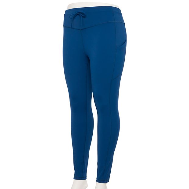 Kohls navy blue outlet leggings