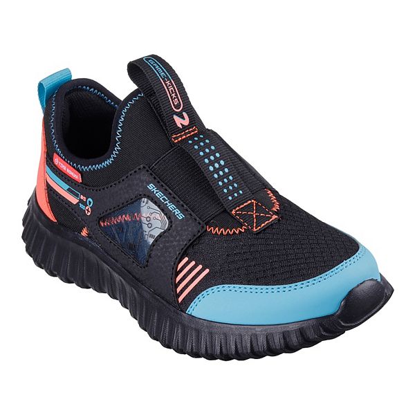 Skechers&reg; Game Kicks: Depth Charge 2.0 Boys' Slip-On Shoes - Black Multi (3)