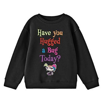 Boys 8-20 Growing Up Creepie "Have You Hugged A Bug Today" Long Sleeve Tee