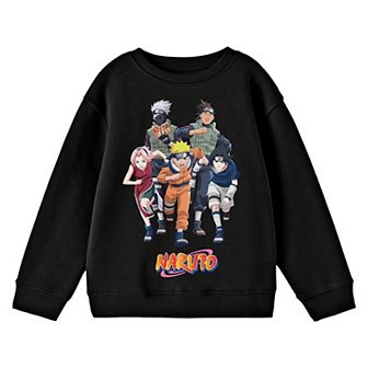 Boys 8-20 Naruto Characters Long Sleeve Tee