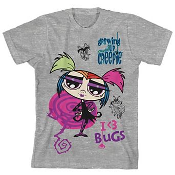 Boys 8-20 Growing Up Creepie Character Elements Short Sleeve Tee