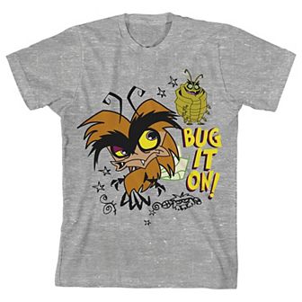 Boys 8-20 Growing Up Creepie "Bug It On" Short Sleeve Tee