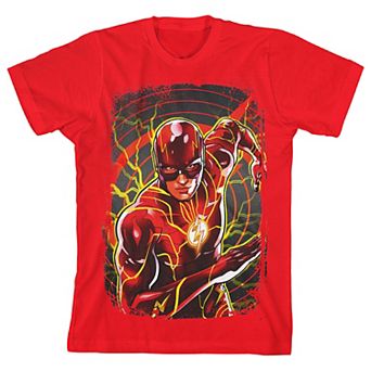 Boys 8-20 The Flash Movie Distressed Short Sleeve Tee