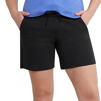 Women's Hanes® Jersey Drawstring Shorts