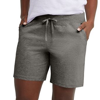 Women's Hanes® Jersey Drawstring Shorts
