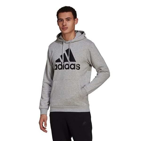 Men's adidas Essential Badge of Sport Pullover Fleece Hoodie