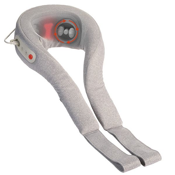 Sharper Image Heated Neck And Back Massager