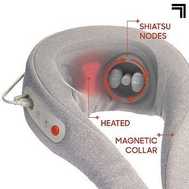 Sharper Image RealTouch Heated Shiatsu Neck Massager