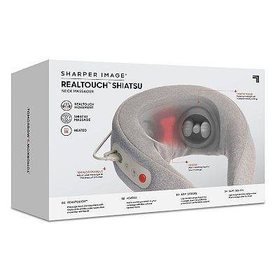 Sharper Image RealTouch Heated Shiatsu Neck Massager