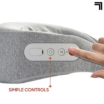 sharper image vibrating neck massager Homcom 6 Point Vibrating Massage Office Chair With Heat, Microfiber Hi main image 1