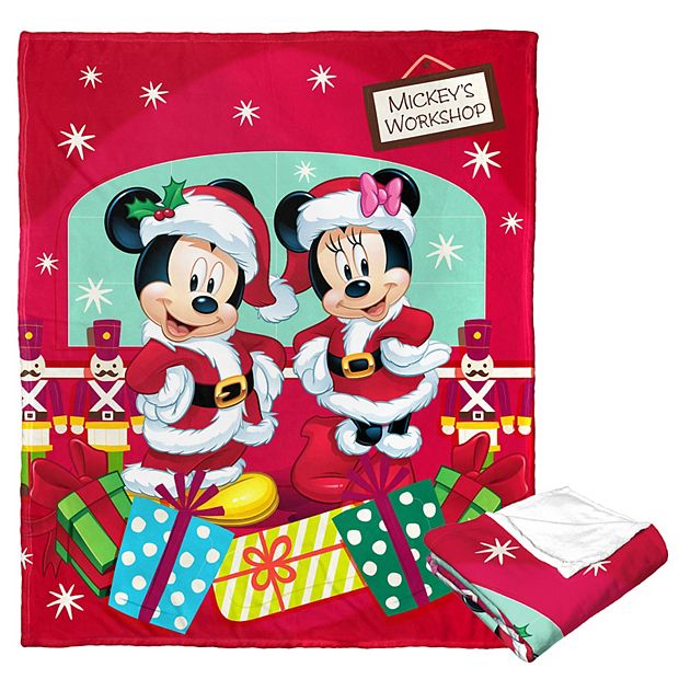 Disney s Mickey Mouse Mickey s Workshop Silk Touch Throw Blanket