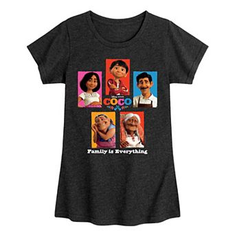 Disney's Coco Girls 7-16 Family Is Everything Tee