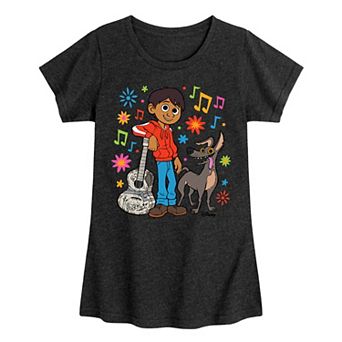 Disney's Coco Girls 7-16 Miguel Y Dante Tee